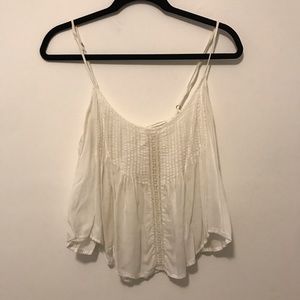 White boho amuse blouse - size S